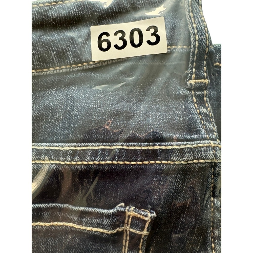 BKE Parker‎ Universal Fit Flare Jeans Womens 31x35 Blue Denim Cotton High Rise - Picture 7 of 7